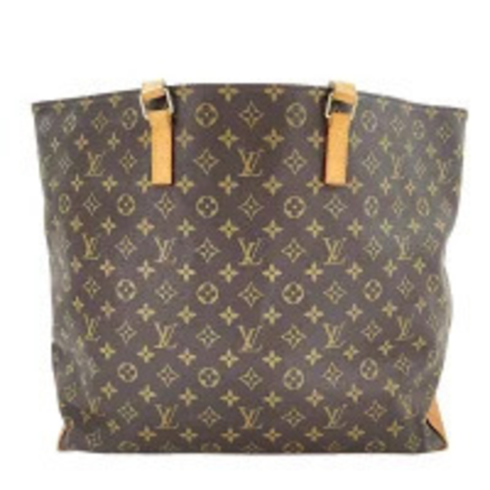Louis Vuitton Monogram Cabas Alto Tote Bag Brown